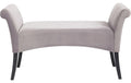 Kare Sitzbank Motley Velvet Silvergrey