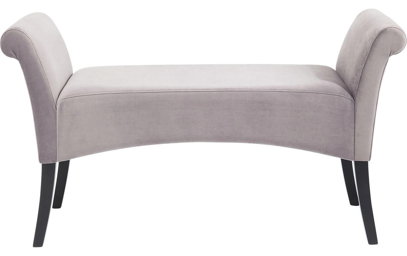 Kare Sitzbank Motley Velvet Silvergrey