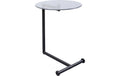 Kare Beistelltisch Easy Living Schwarz Ø46cm