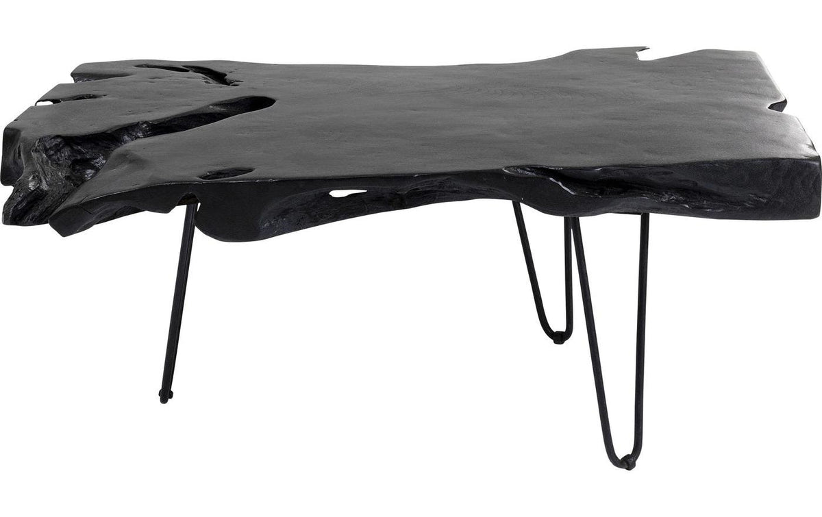 Kare Couchtisch Aspen Schwarz 100x40