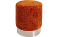 Kare Hocker Berry High Silber Orange Ø39cm
