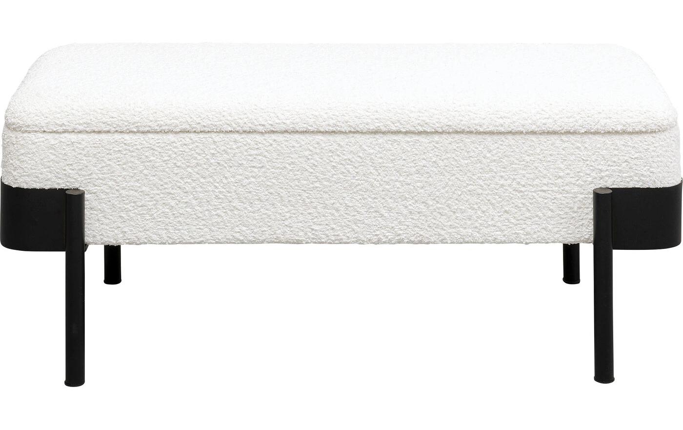 AC Design Nachttisch Seaford Stahl/MDF, 42x35x63 cm, Schwarz