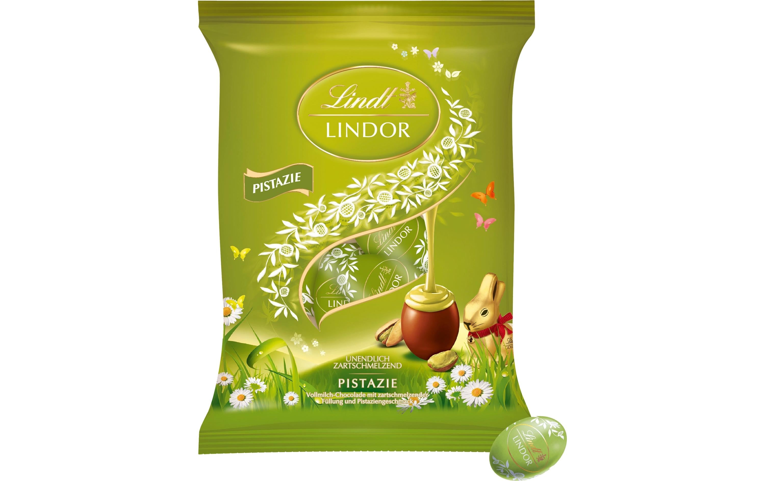 Lindt LINDOR Eili Milch Pistazie 90 g