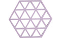 Zone Topfuntersetzer Triangles, Lupine 16x14x0.9 cm (LxBxH), Silikon