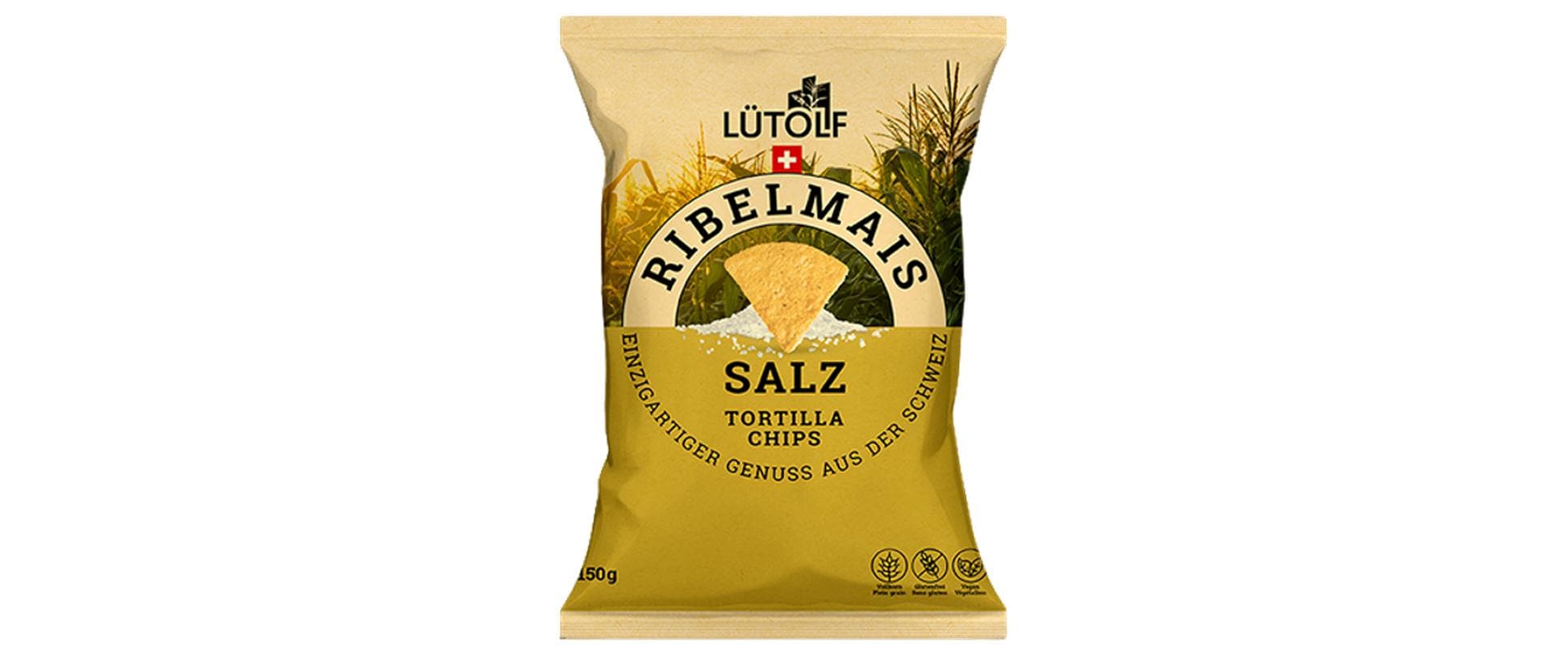 Ribelmais Tortilla Chips mit Salz 150 g
