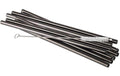 APS Trinkhalme 11er Set Ø 8 mm, Länge: 21,5 cm, Anthrazit