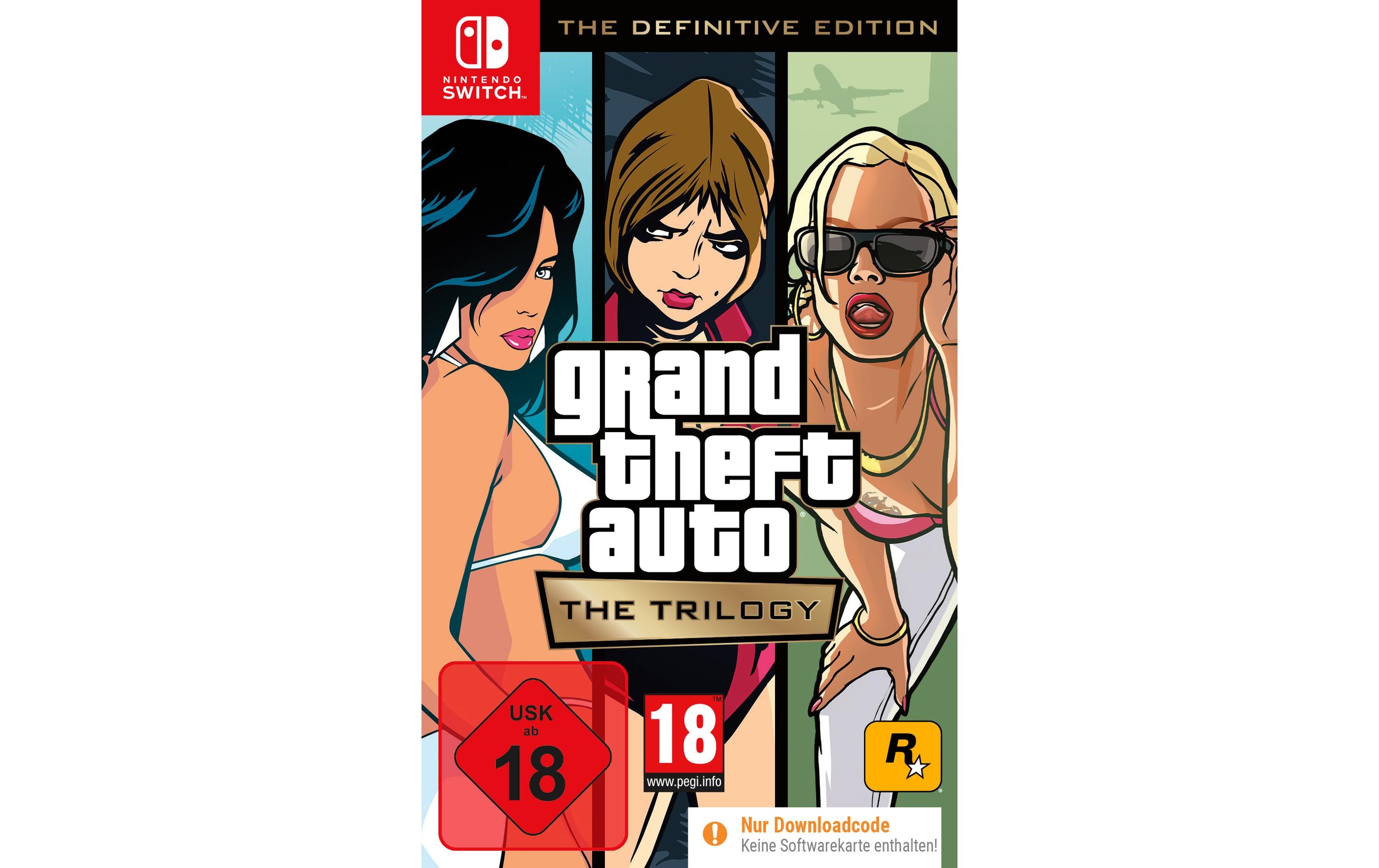 GTA: The Trilogy Definitive Edition, Switch Alter: 18+ (CIAB)