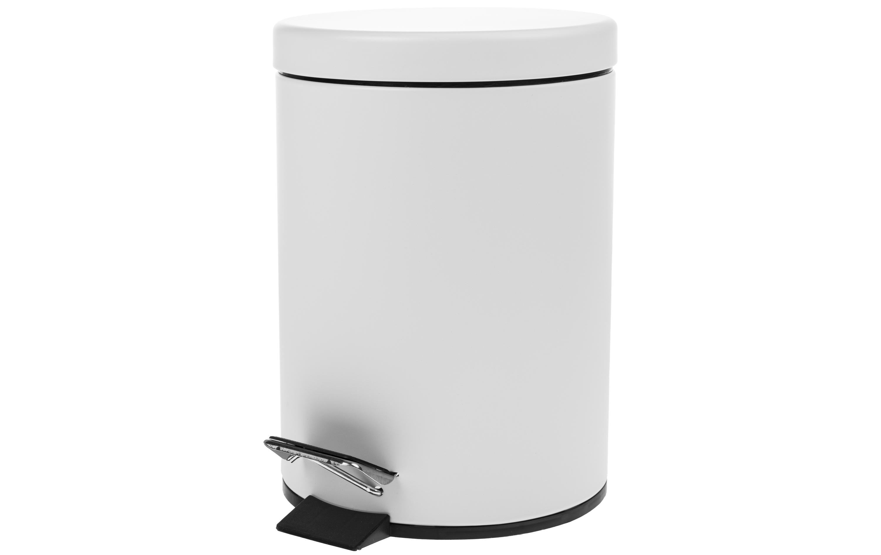 COCON Kosmetikeimer weiss, 3 l Edelstahl, 24x17cm