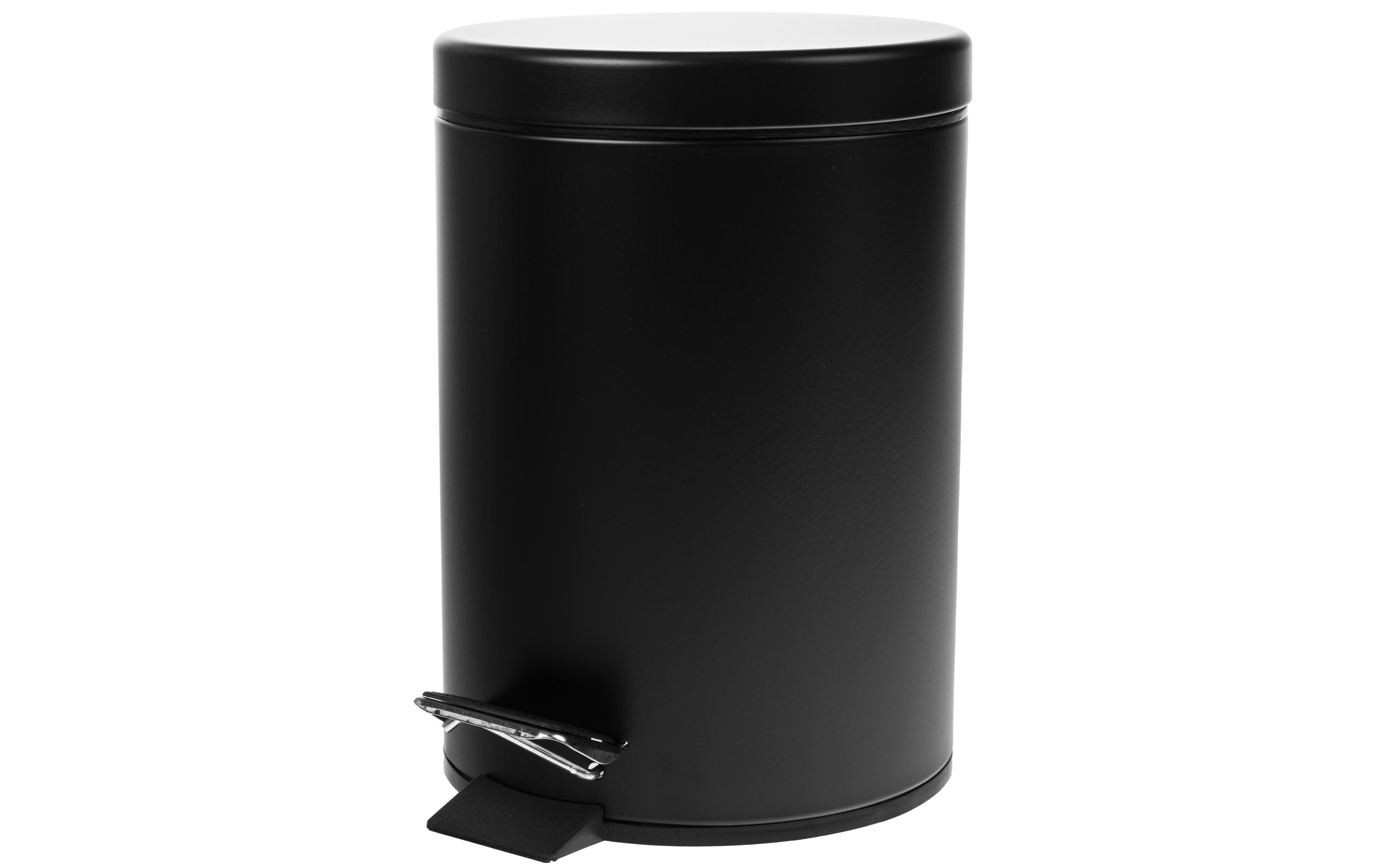 COCON Kosmetikeimer schwarz, 3 l Edelstahl, 24x17cm
