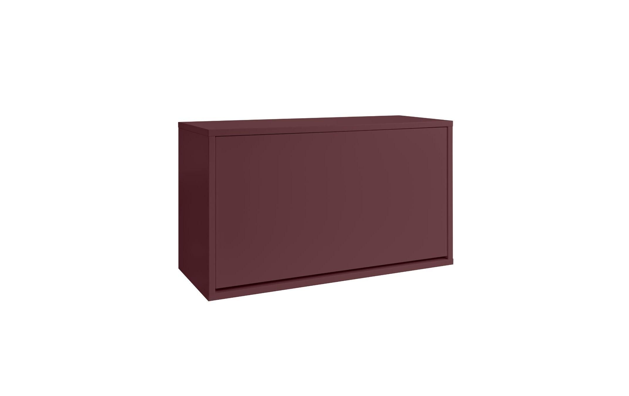 ReCollector Wand-Schuhschrank Shoe Box Maroon Red
