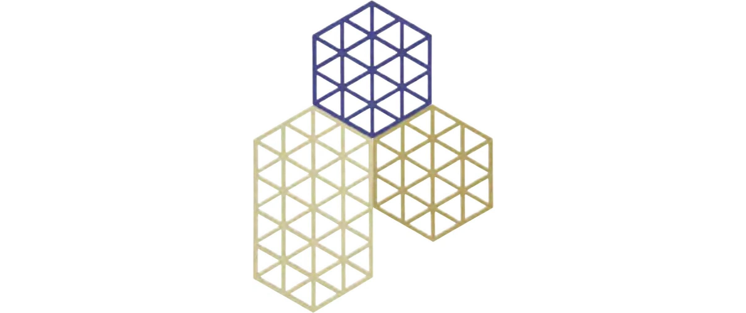 Zone topfuntersetzer Triangles 3erSet 16&24x14x0.9 cm (LxBxH), Silikon