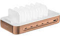 4smarts Ladestation Team inkl. 6 Kabel 5x USB-C, 1x USB-A, Kupfer