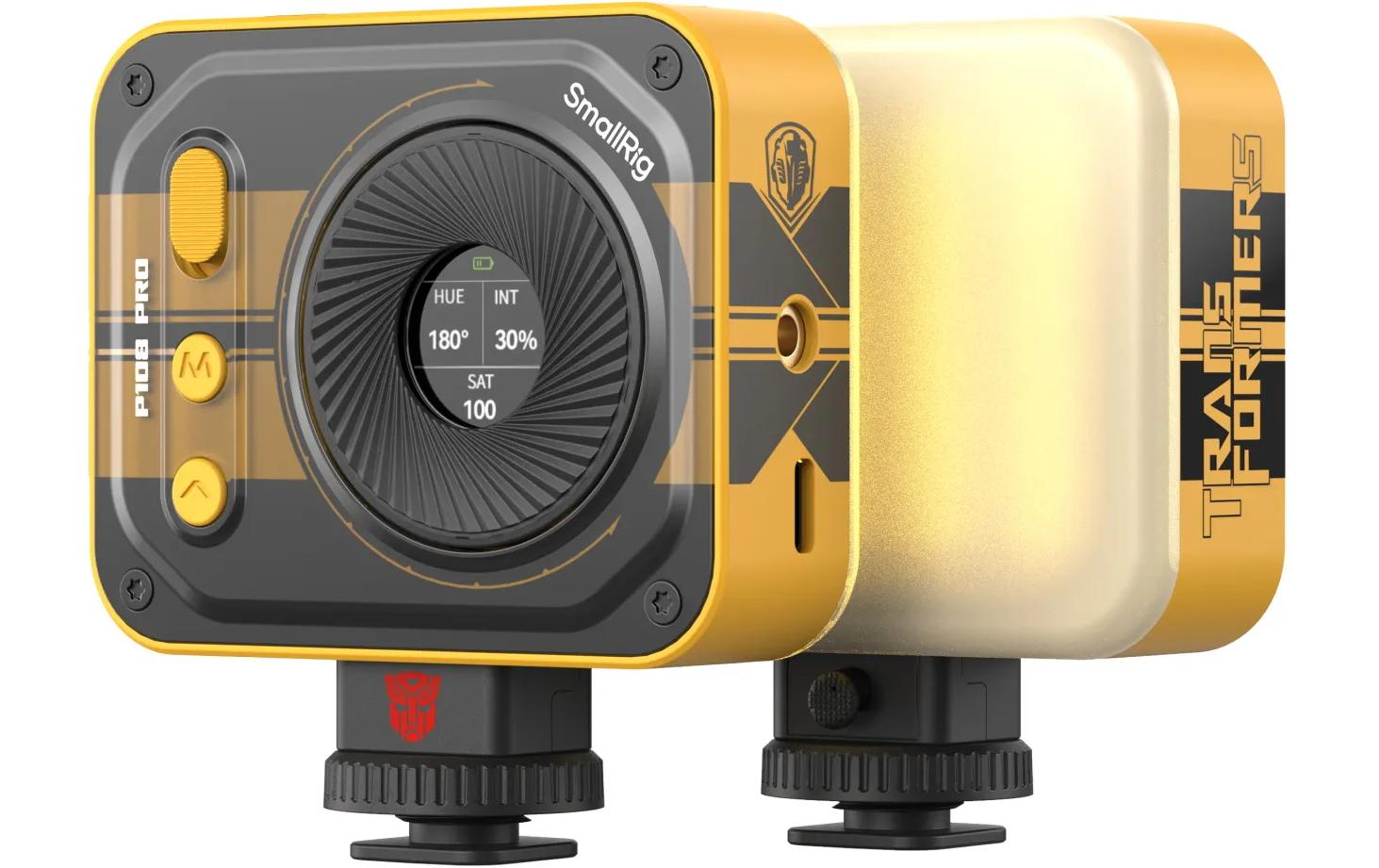 SmallRig Vibe P108 Pro mini LED Light BumbleBee Edition