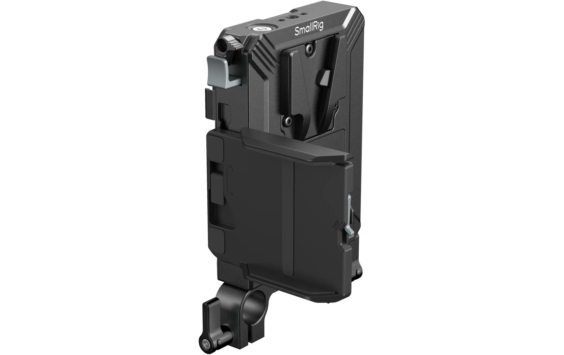 SmallRig V-Mount Battery Mount Plate Kit for 15mm LWS Rods