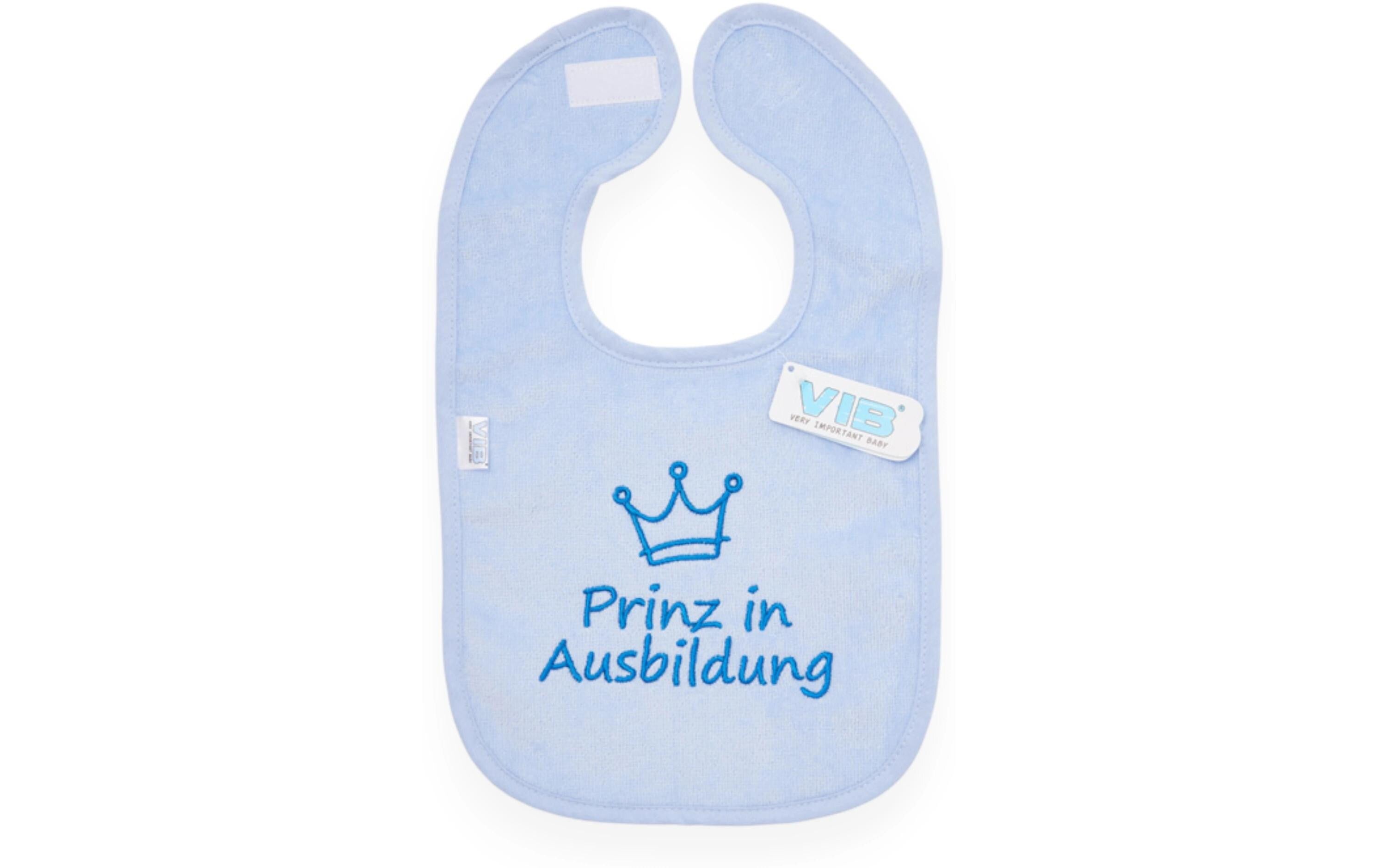 VIB Lätzchen Prinz in Ausbildung weiss