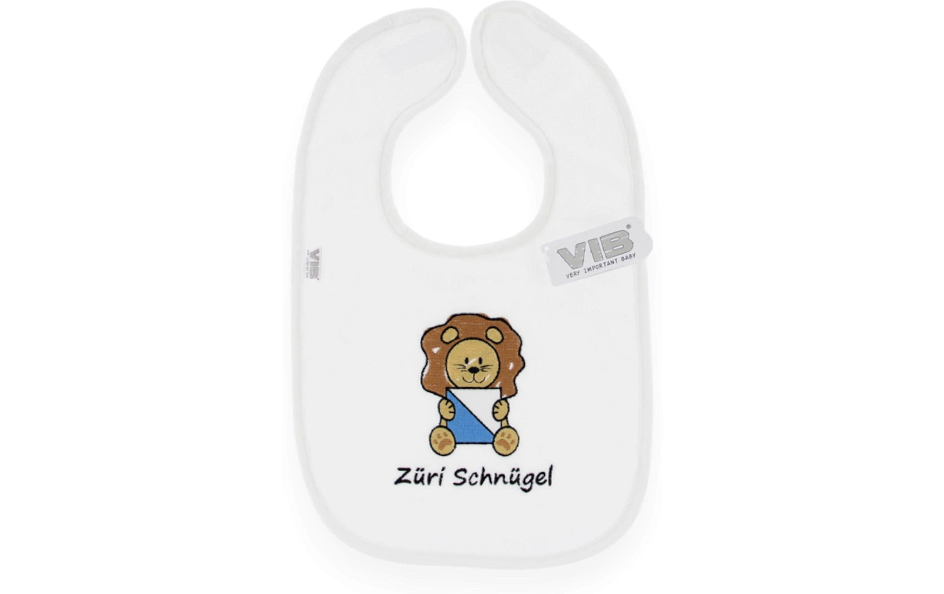 VIB Lätzchen Züri Schnügel weiss