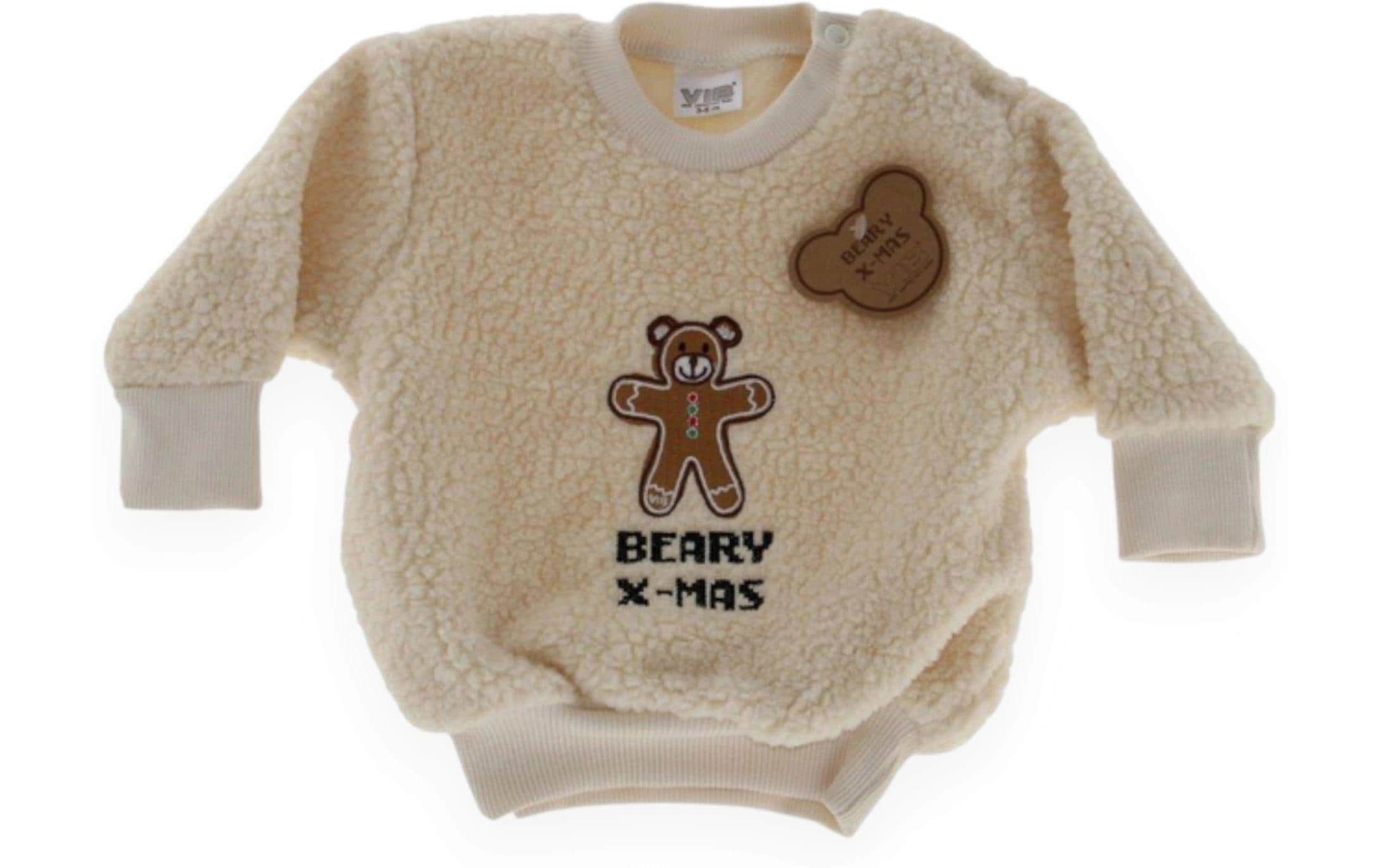 VIB Pullover Teddy beige BEARY X-MAS beige