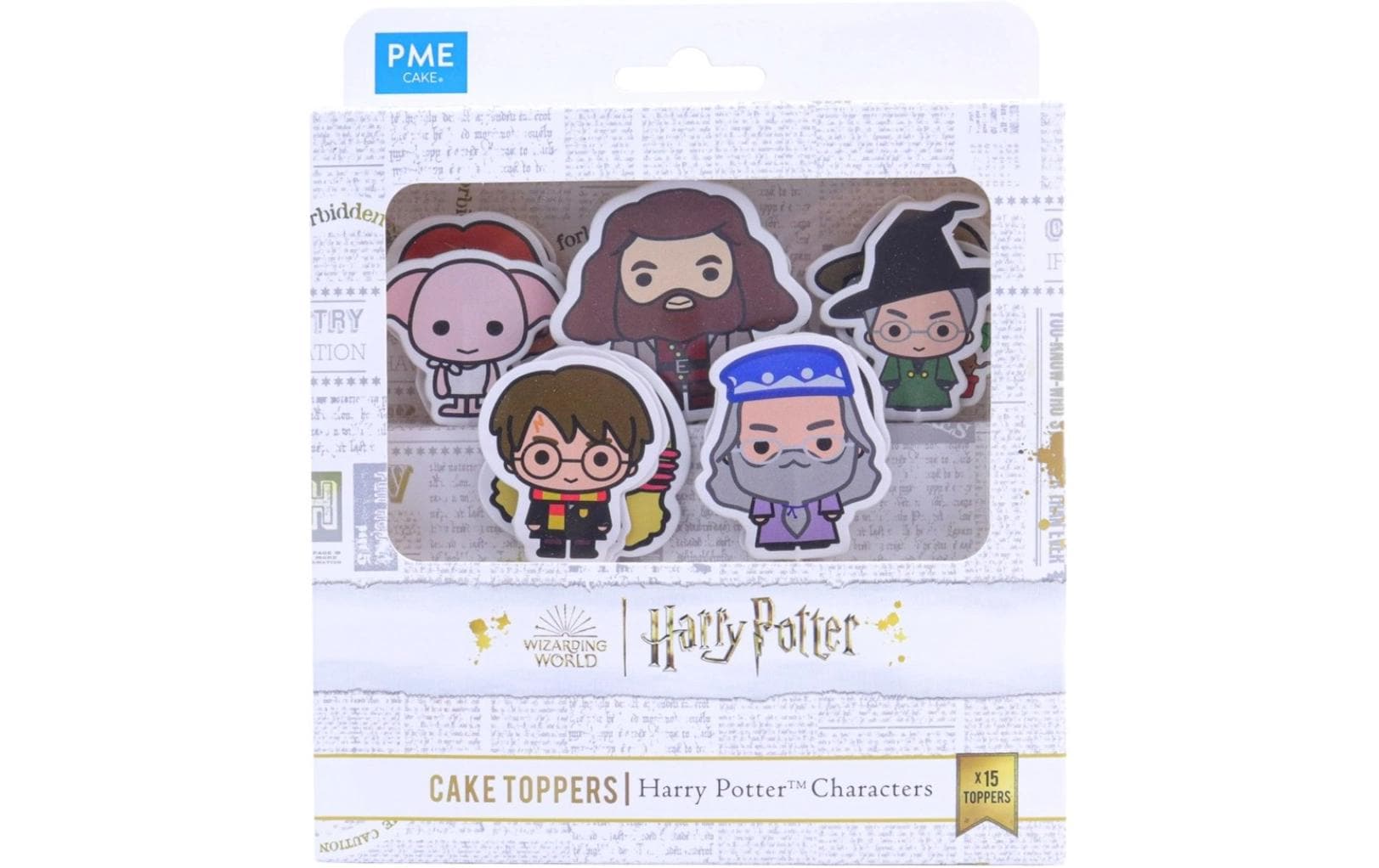 PME Harry Potter Cupcake Topper insgesamt 6 Stück