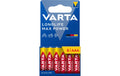 VARTA Longlife Max Power AAA, 1.5V, 6Stk 6 Stück, Vollkartonverpackung