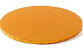 Decora Tortenplatte rund Orange Durchmesser 25 cm, 1.2 cm Dicke