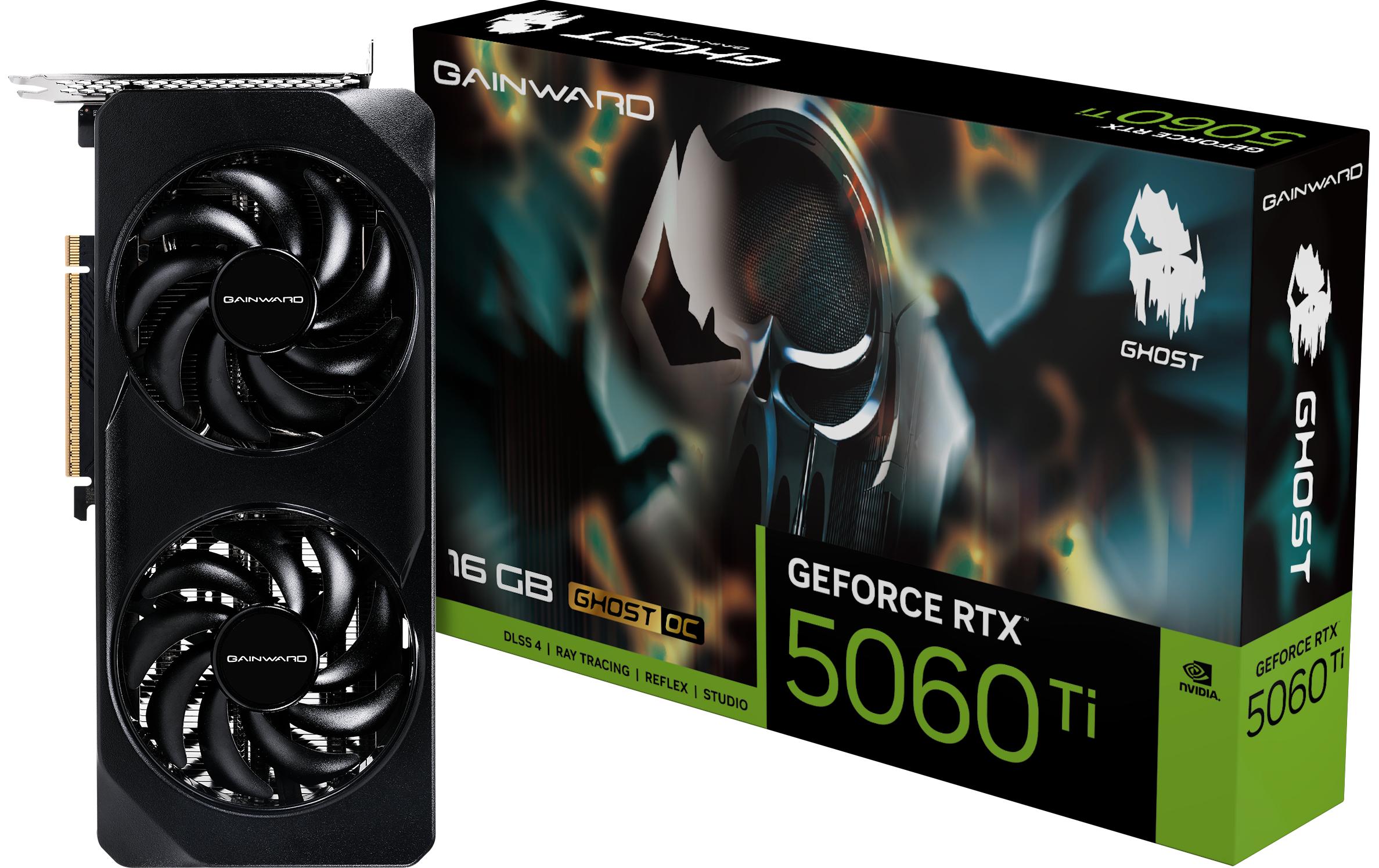 Gainward RTX5060 Ti Ghost OC 16GB GDDR7
