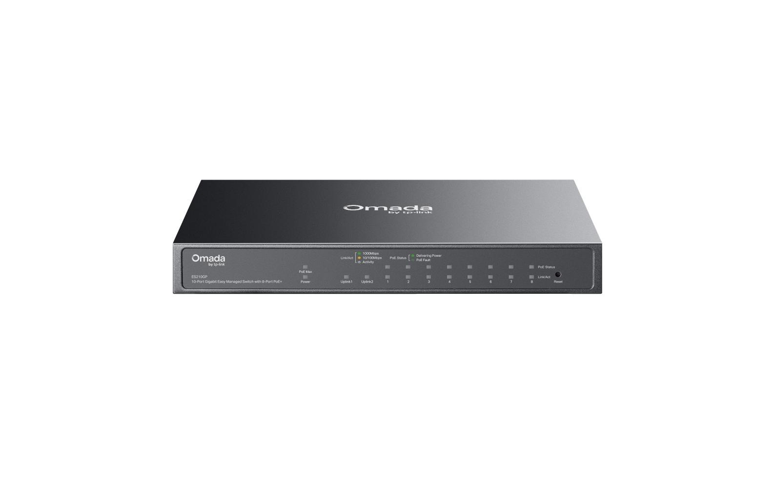 TP-Link ES210GP Easy Managed Switch 8x Gigabit PoE+ Ports