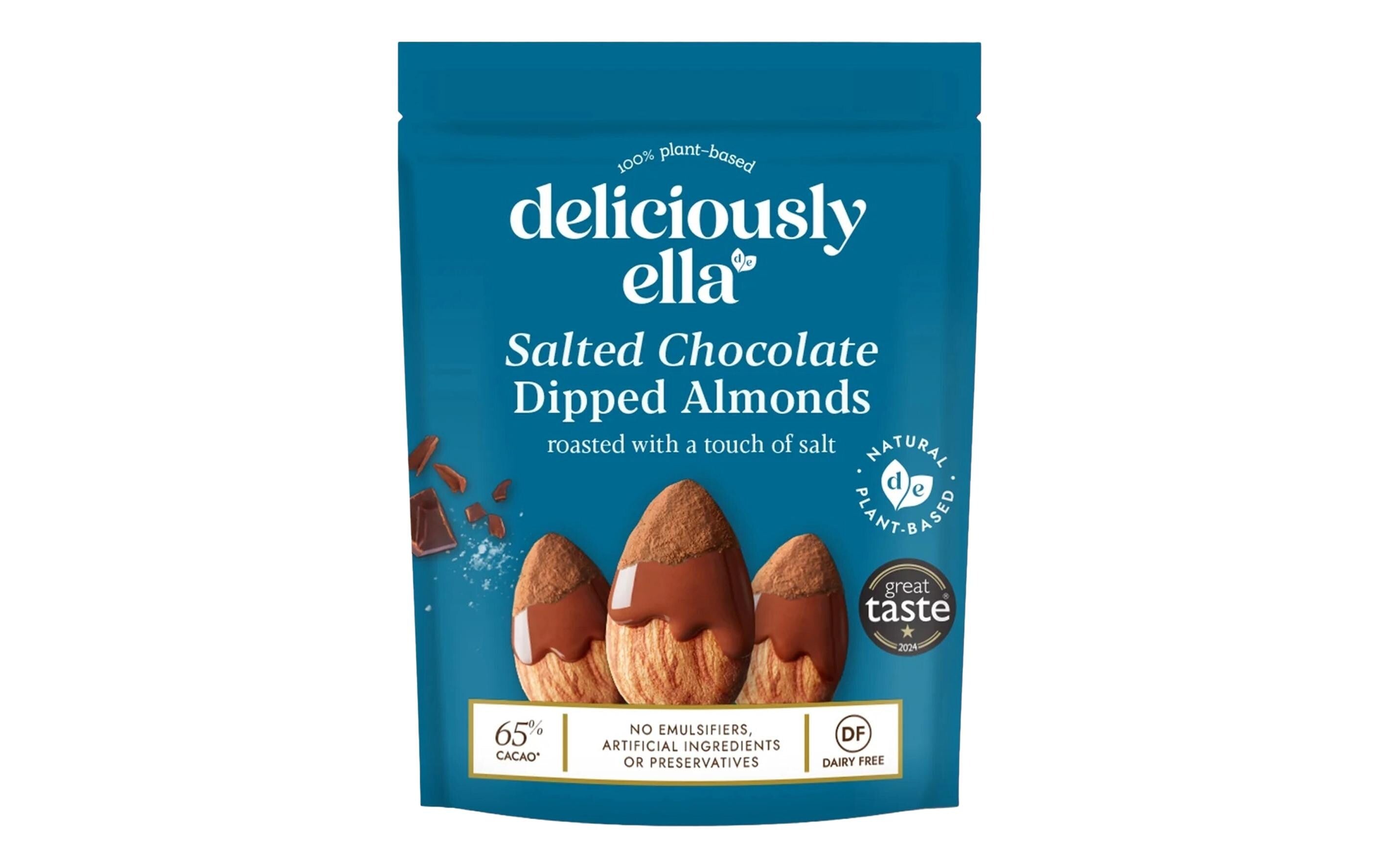Chocolate Dipped Almonds salted 81 g