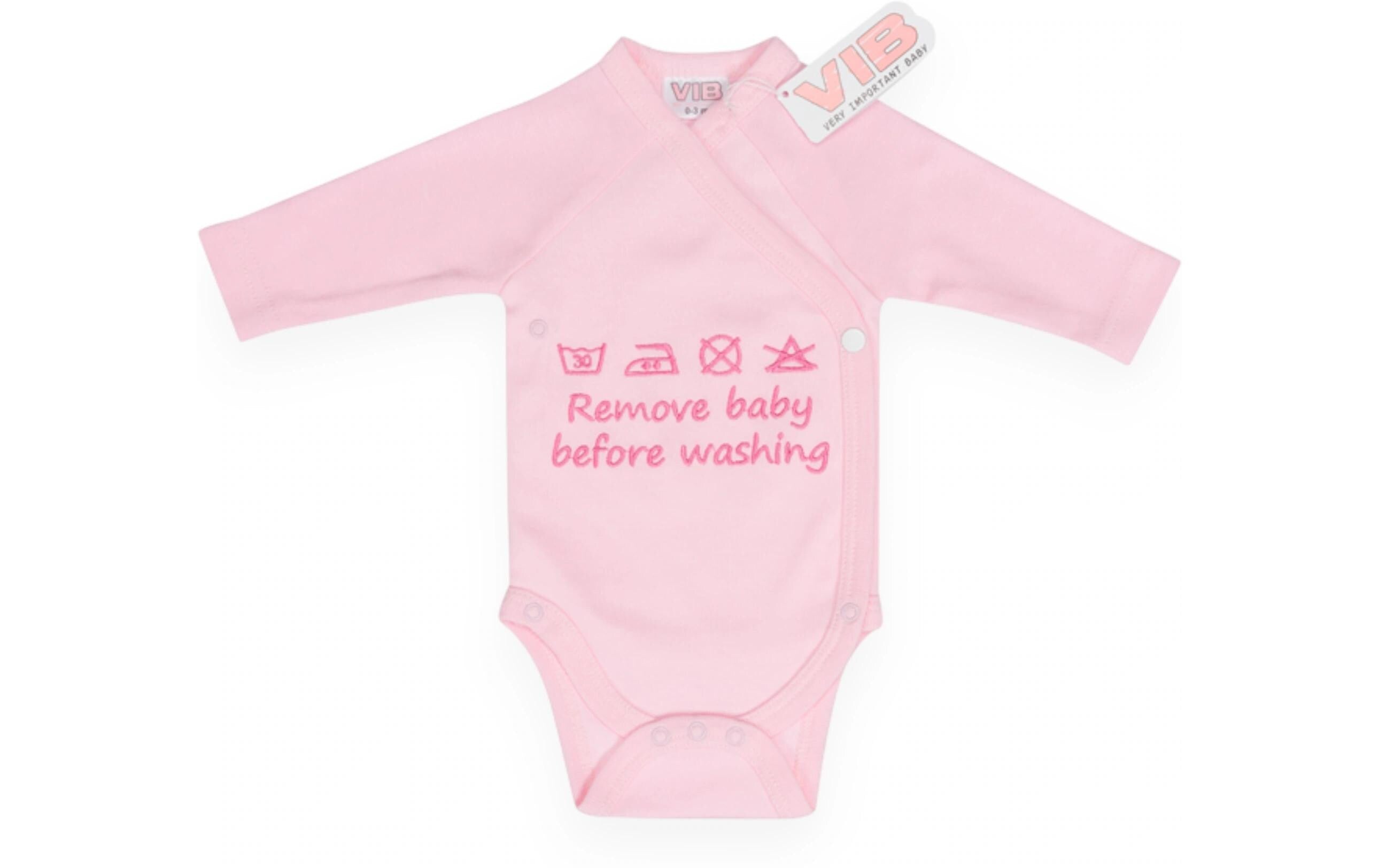 VIB Body Remove baby before washing rosa