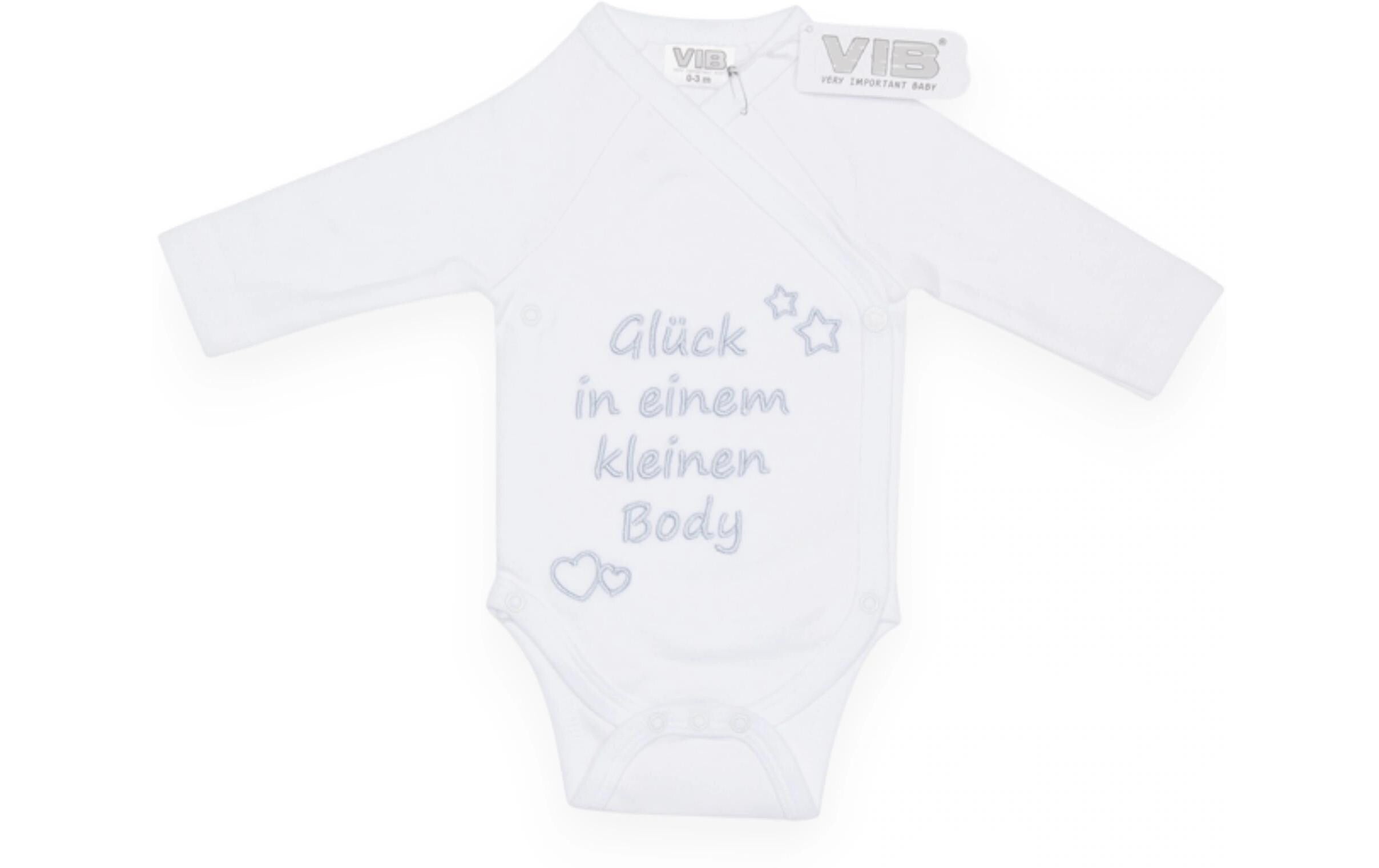 VIB Body Glück in einem kleinen Body weiss weiss
