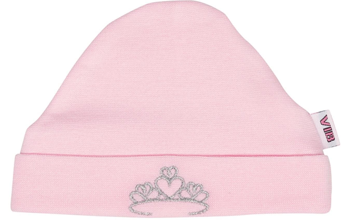 VIB Mütze Krone rosa