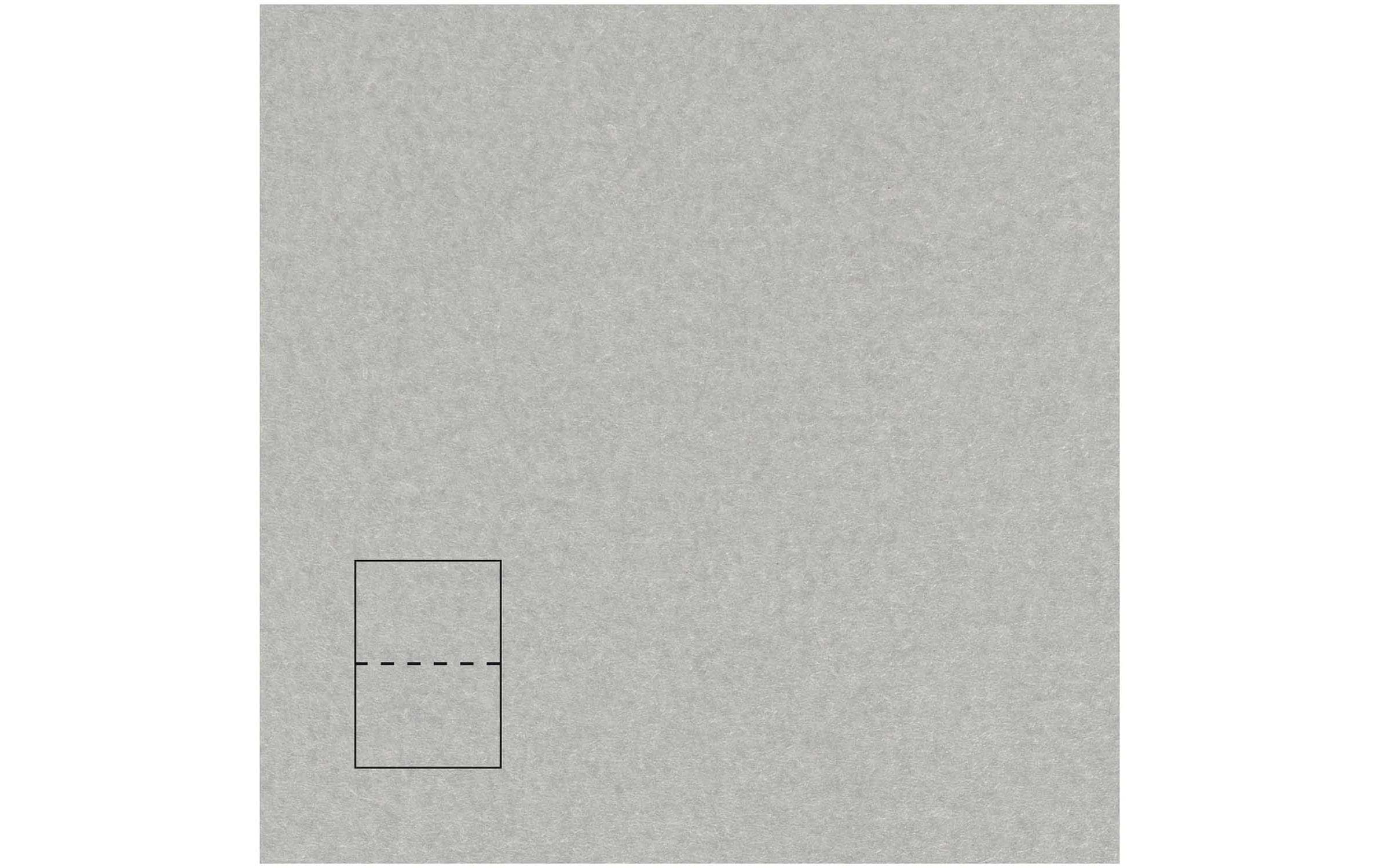 Rico Essentials Karte B6 Crystal Silber, 50 Stück, 250 g/m²