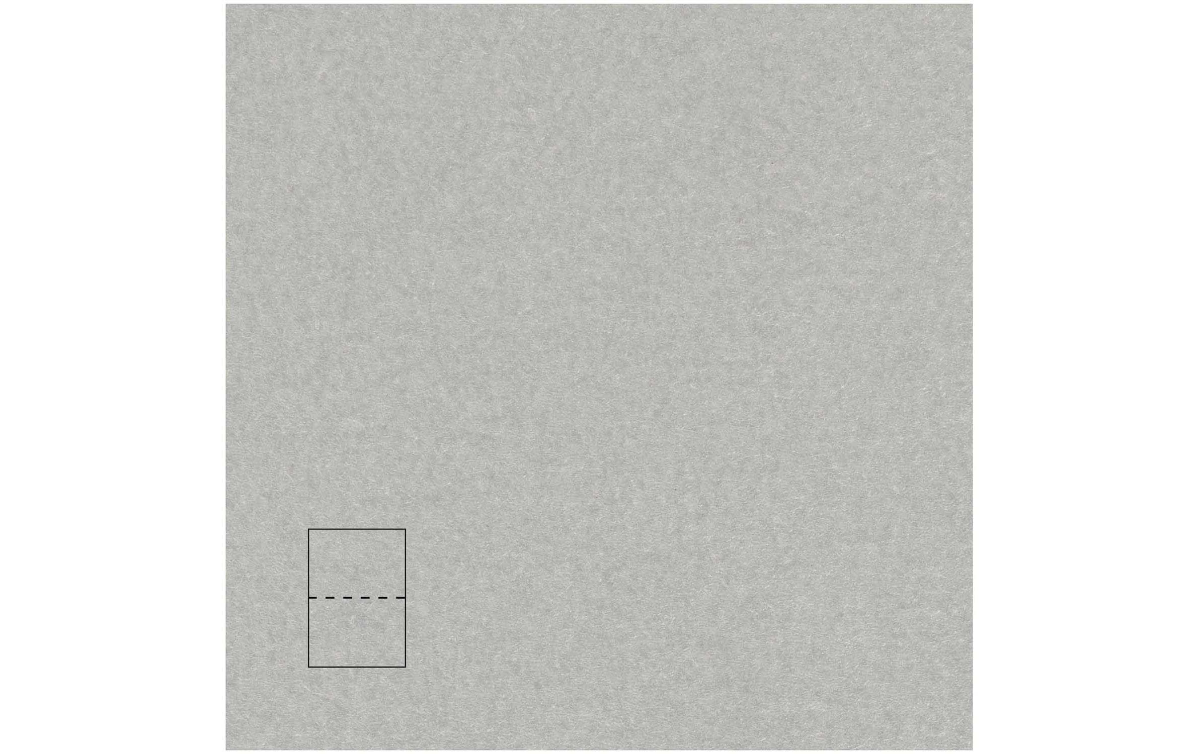 Rico Essentials Karte A6 Crystal Silber, 50 Stück, 250 g/m²