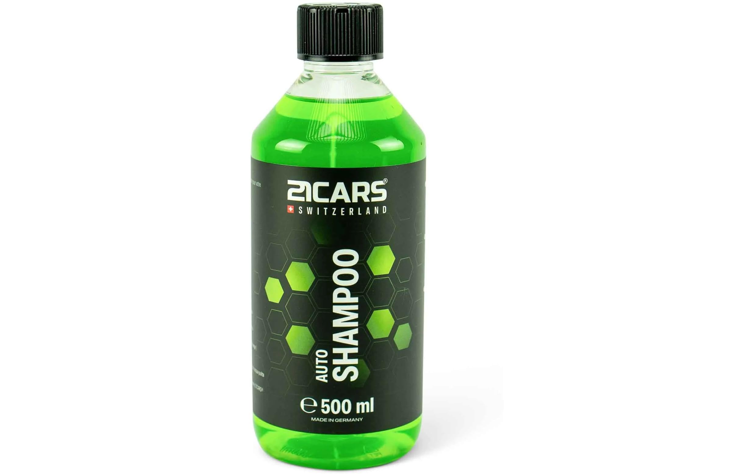 21CARS Autoshampoo Glanzklar 0.5 Liter Limette