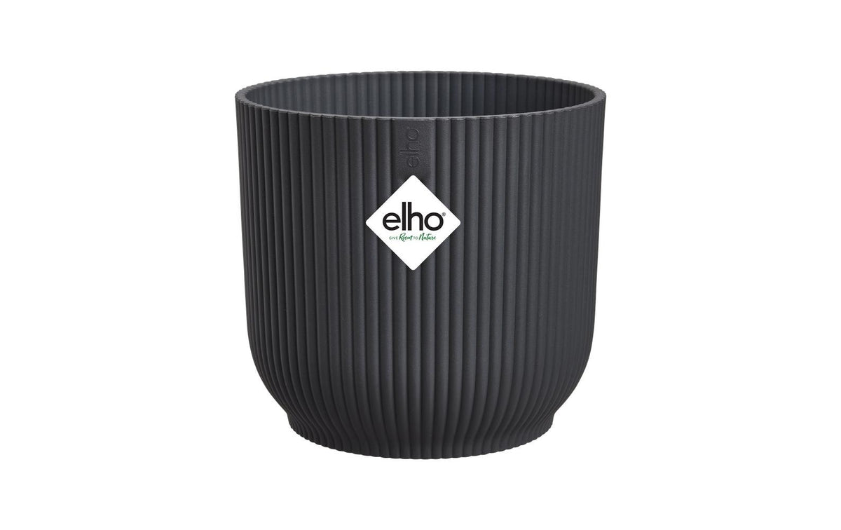 Elho Blumentopf Vibes fold rund mini 11cm anthrazit