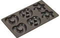 Lurch Flexiform Lebkuchen braun 2er Set Herzen & Sterne, 17 cm x 30 cm