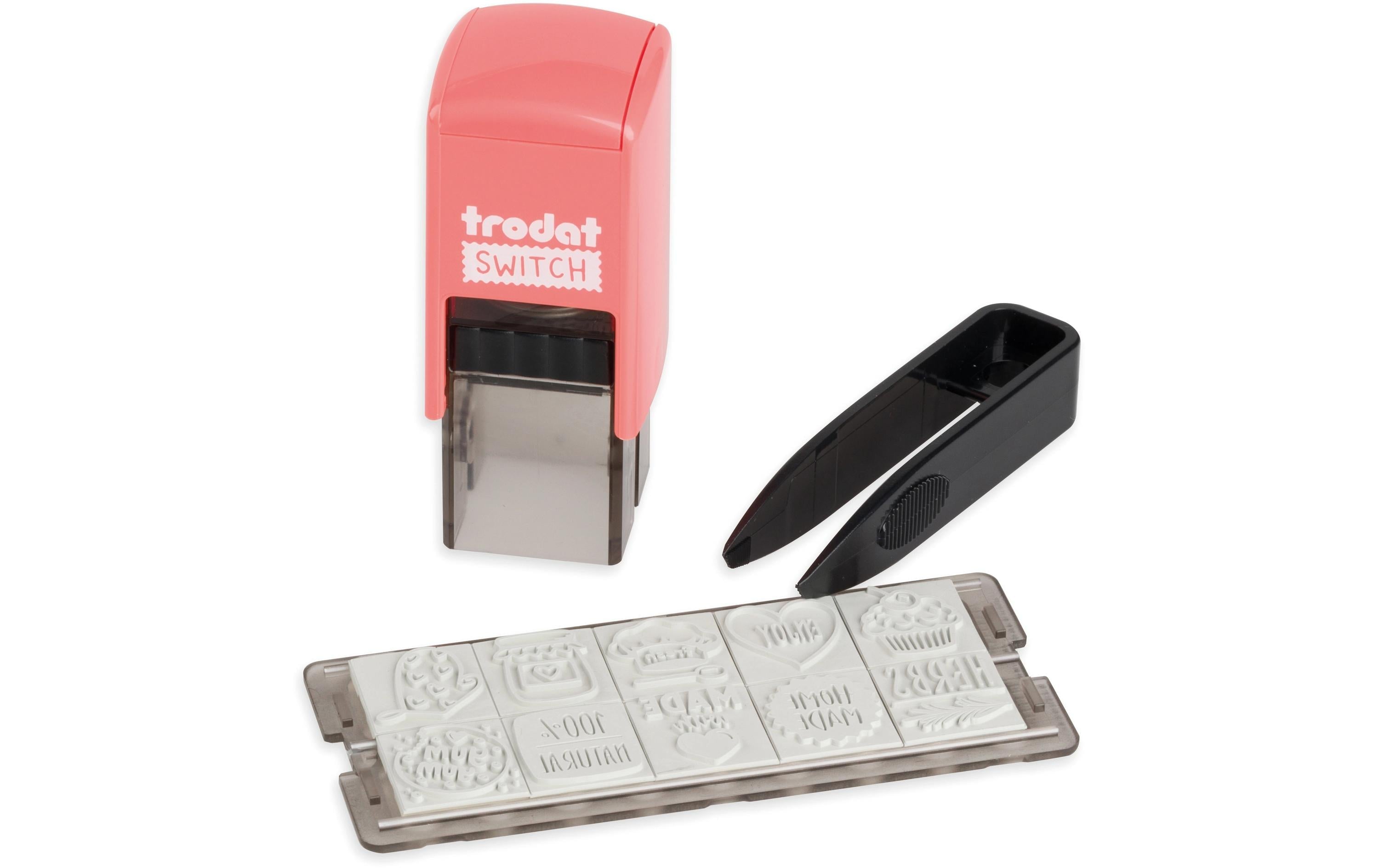Trodat Switch Stempel Selbstgemachtes korall