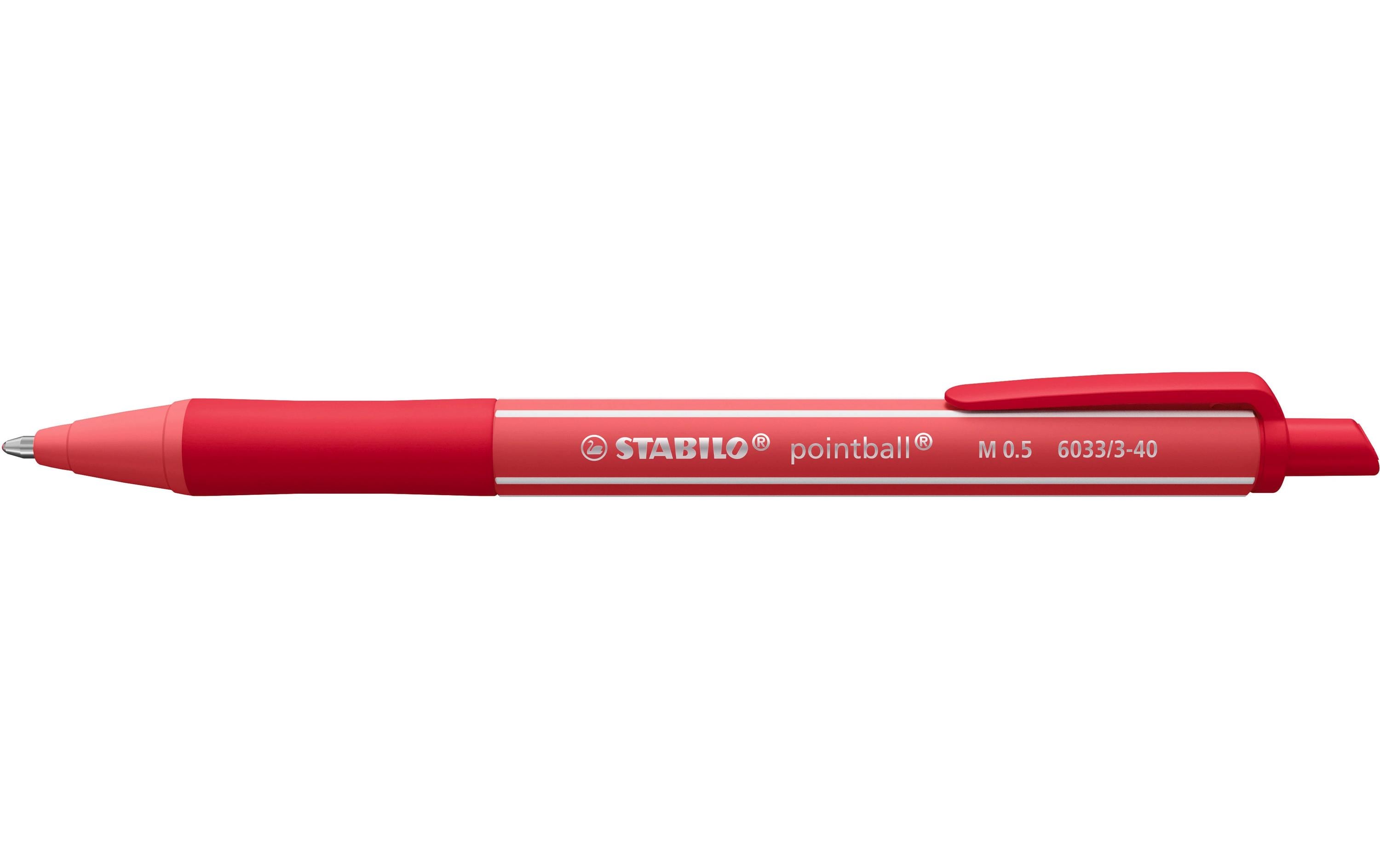 STABILO pointball Kugelschreiber 1 Stück, rostrot