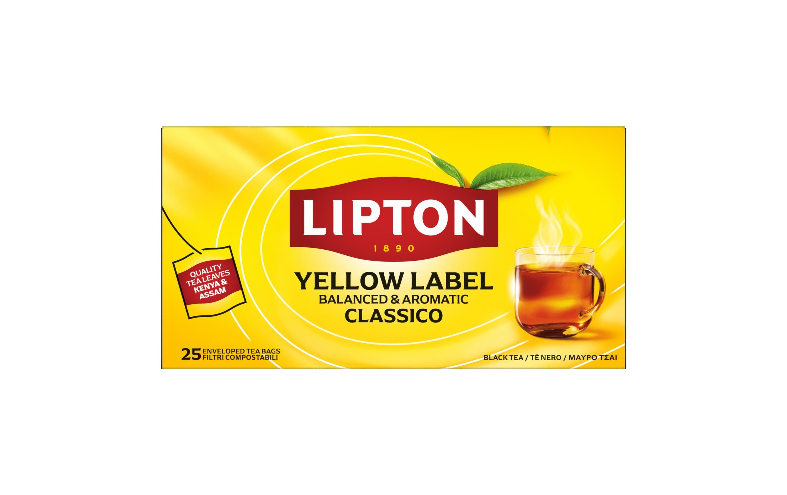 Yellow Label Schwarztee 25 Stück