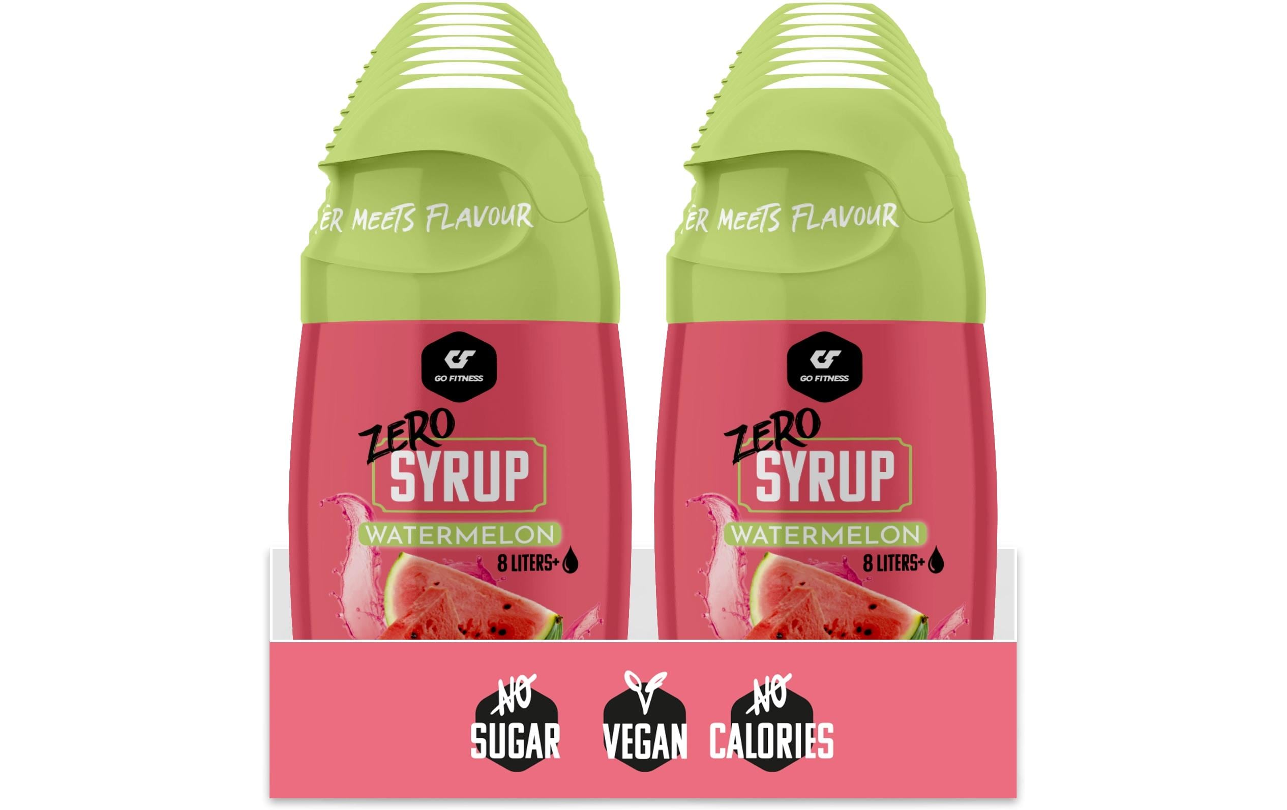 GoFitness Nutrition - Zero Syrup Watermelon, 16x65ml