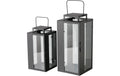 Boltze Laterne Ironedge 2-teiliges Set