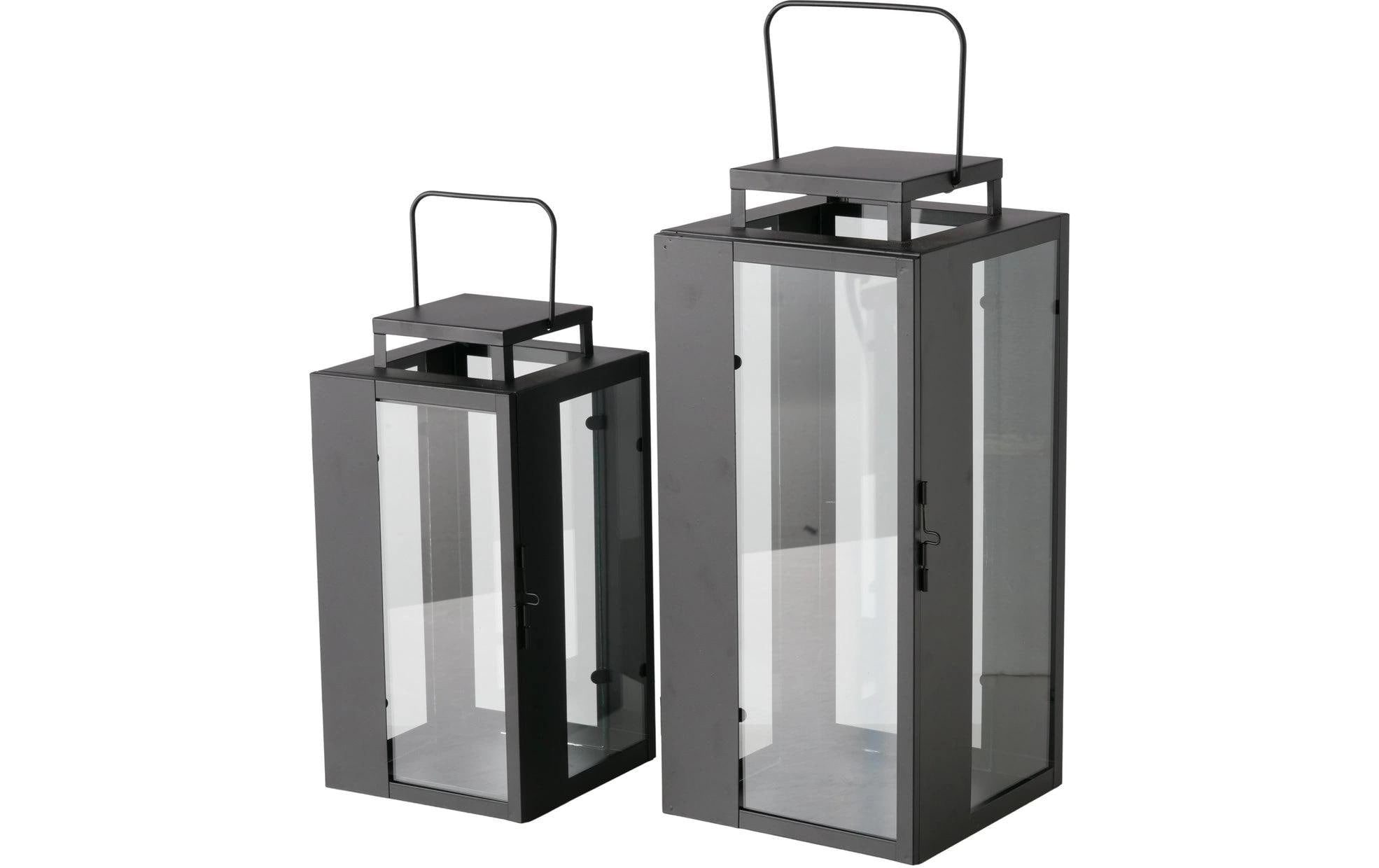 Boltze Laterne Ironedge 2-teiliges Set