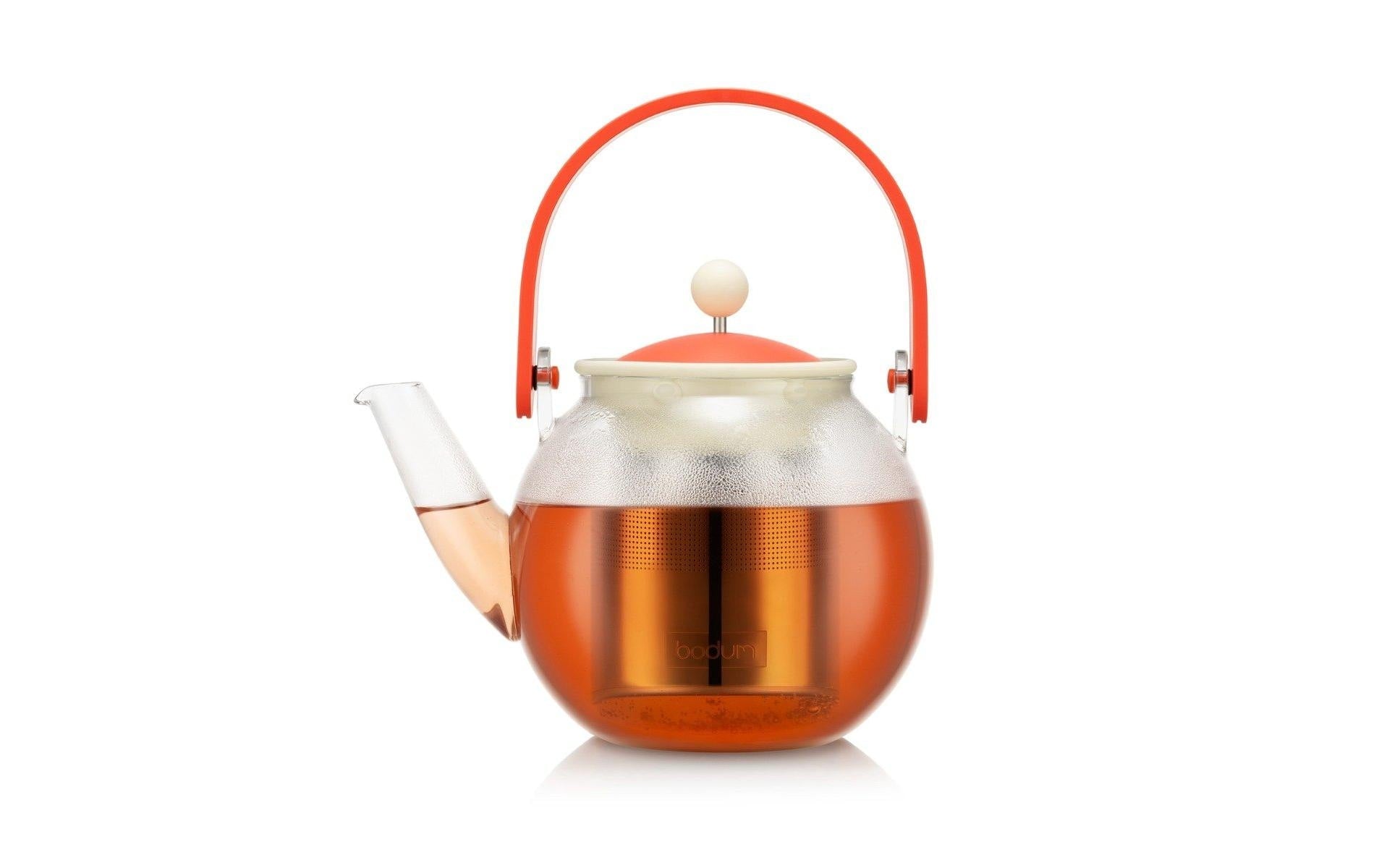 Bodum Assam Teekanne Bright Coral 1 Liter