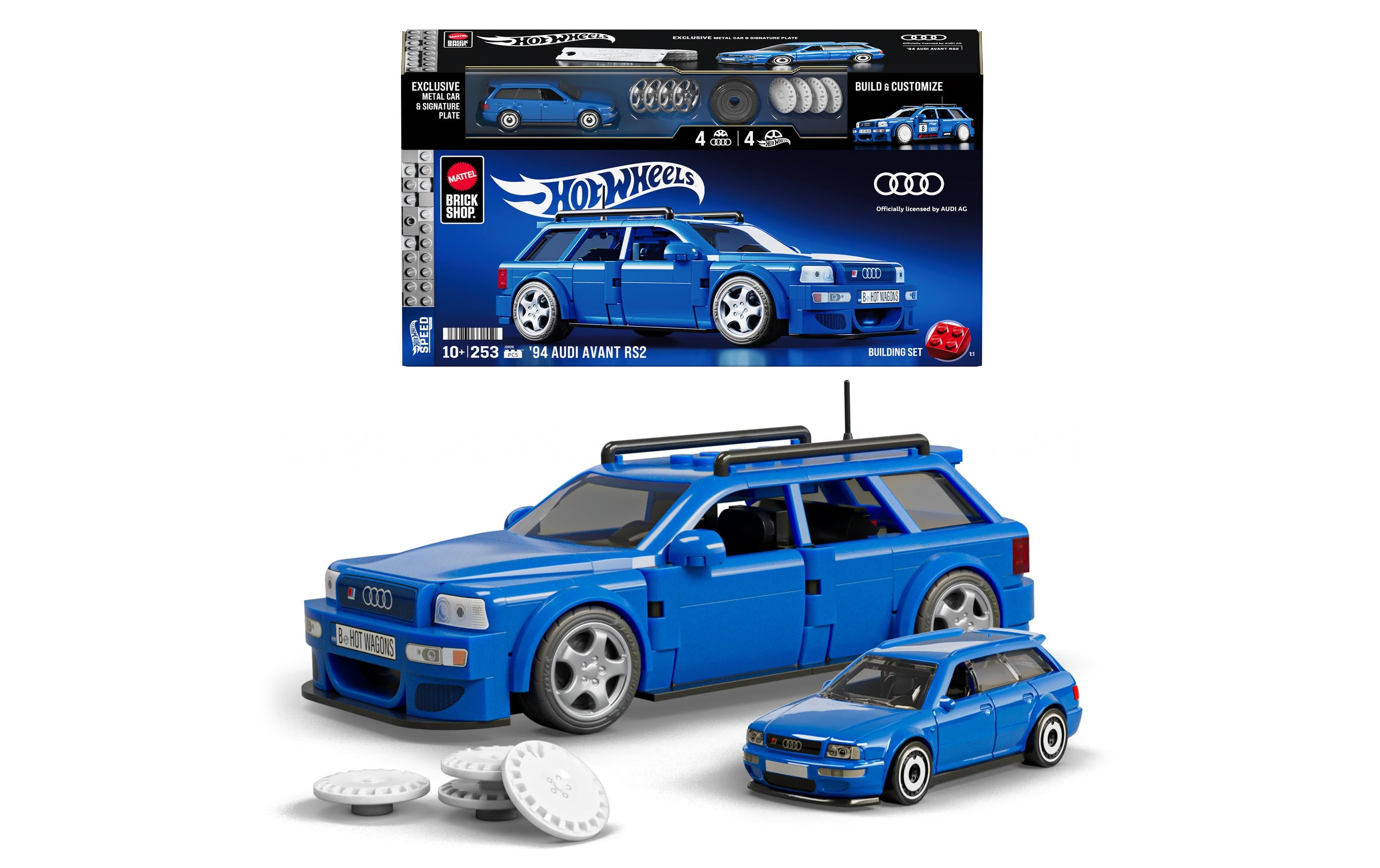 Mattel Brick Shop HW SPEED SERIES AUDI