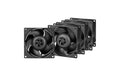Gehäuselüfter Arctic Cooling S8038-10K 4P 80mm. 10000 RPM, PWM, 4Pack