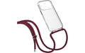 Urbanys NECKLACE RED WINE SILVER RINGS iPhone 17 Pro