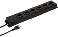 Steckdosenleiste Power Line 6x Typ 13 schwarz/schwarz 1.5m