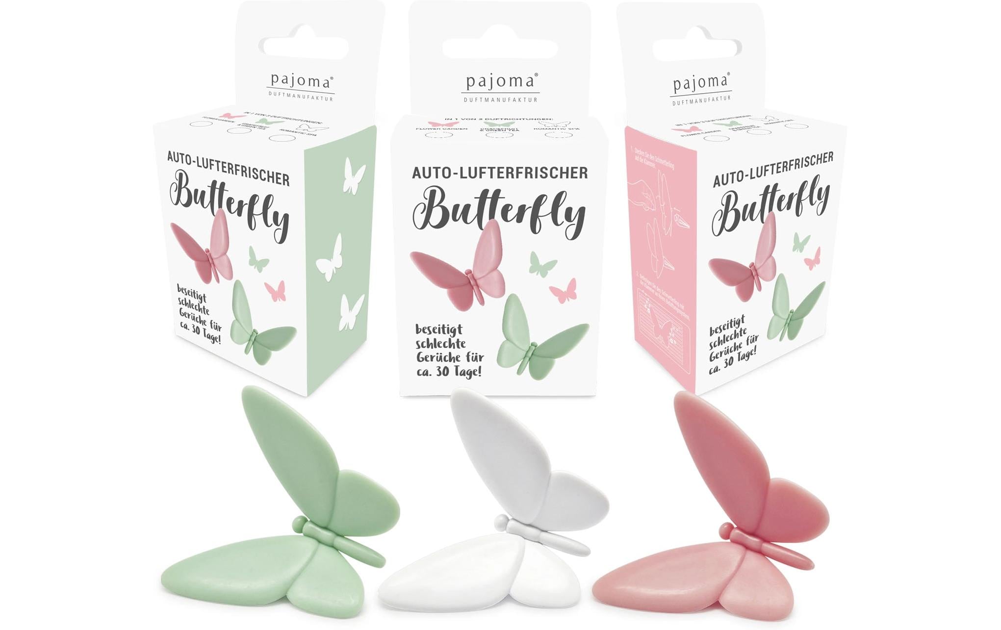 Pajoma Autolufterfrischer Happy Butterfly assortiert