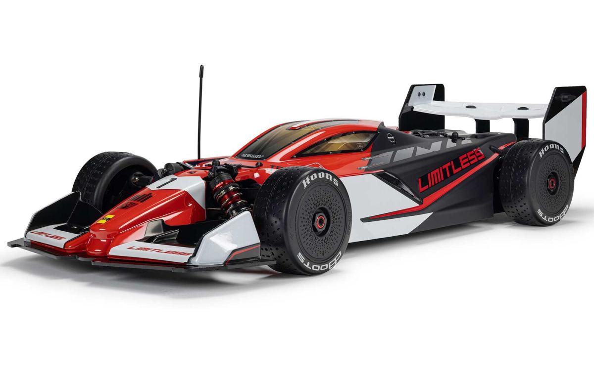 ARRMA Limitless 8s ARTR Rot/Schwarz