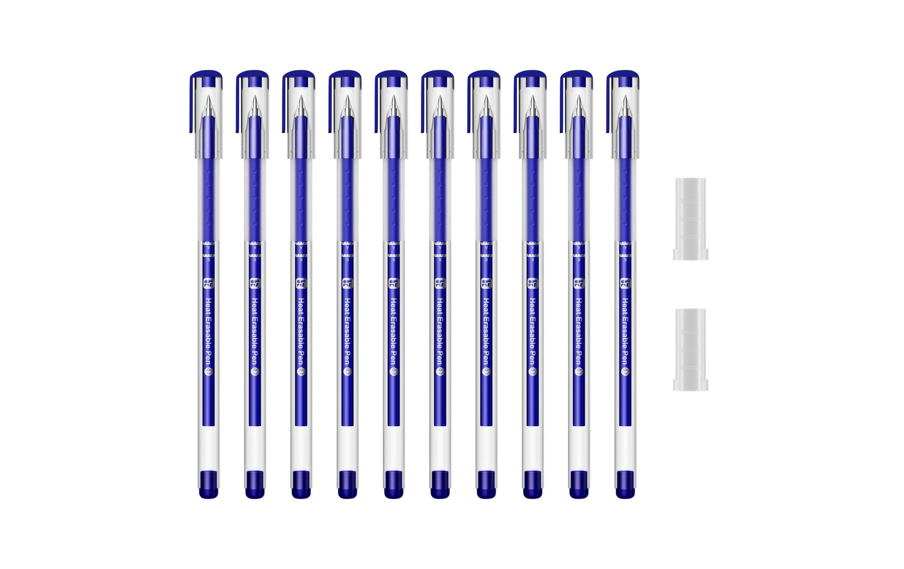 Loklik Wärme löschbares Stiftset für Loklik i Paint, 10 Stück, blau