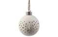 COCON Licht Keramik Weihnachtsball